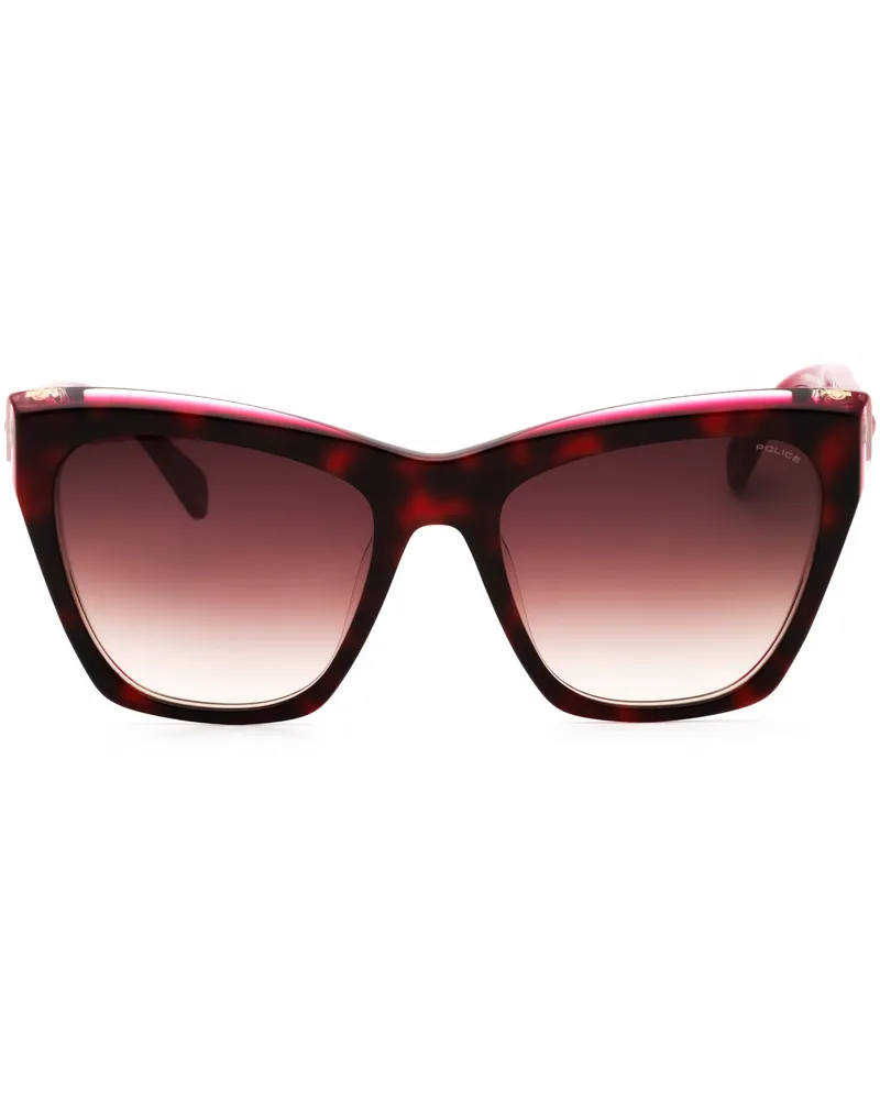 Police Women's Spll36 Sunglasses Brown Brown