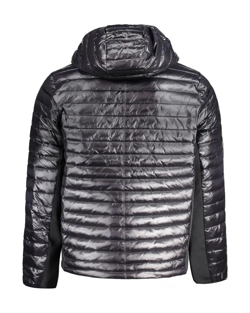 Calvin Klein Quilted Nylon Down Jacket — Black Black