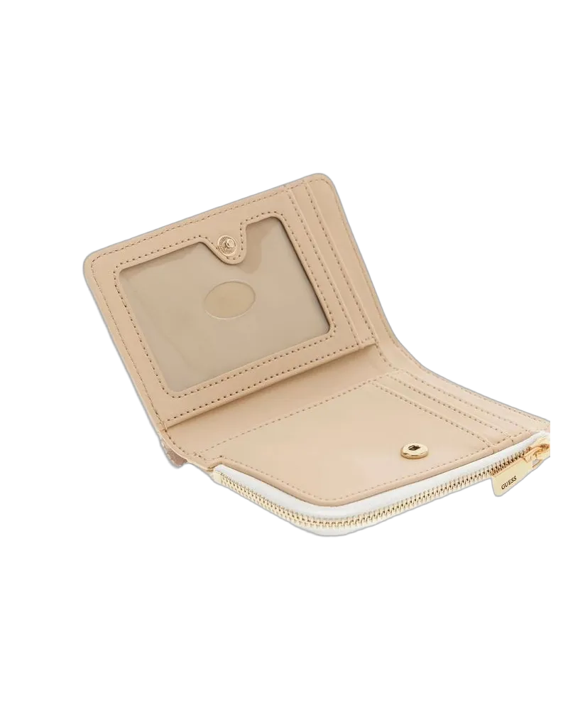 Guess Women's Wallet Off White Polyurethane Bags White