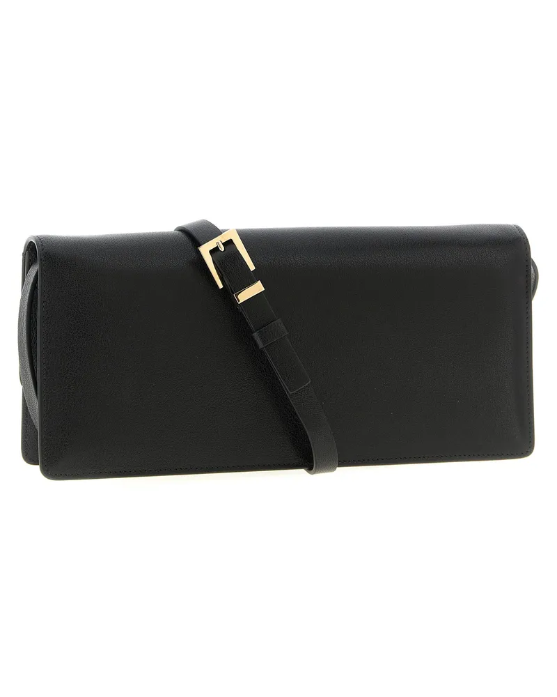 Tom Ford Women's Black Goatskin Shoulder Bag Black