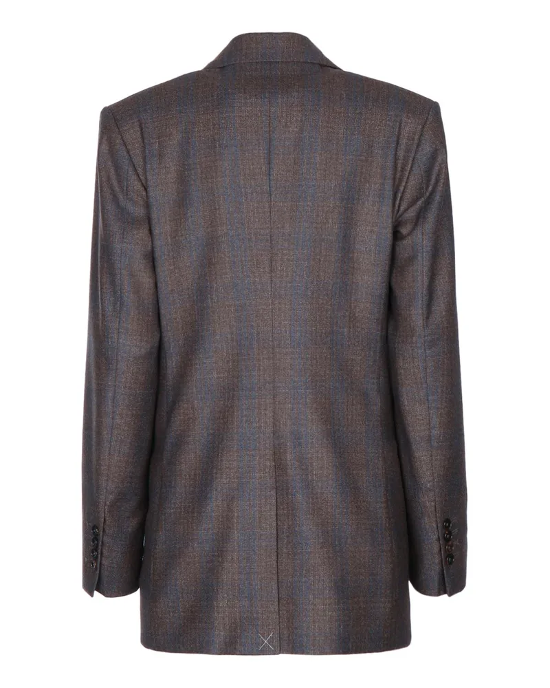 Jacob Cohën Doppiopetto Blazer — Brown Brown