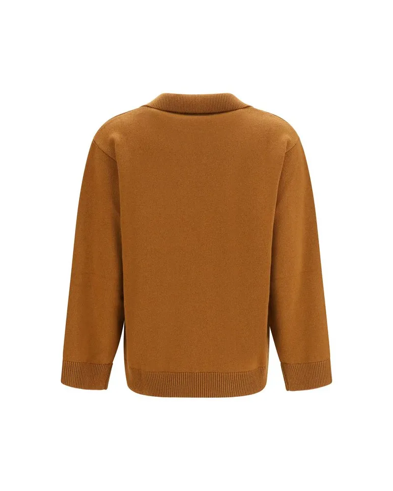 Valentino Garavani Women Brown Cashmere Sweater Clothing Brown