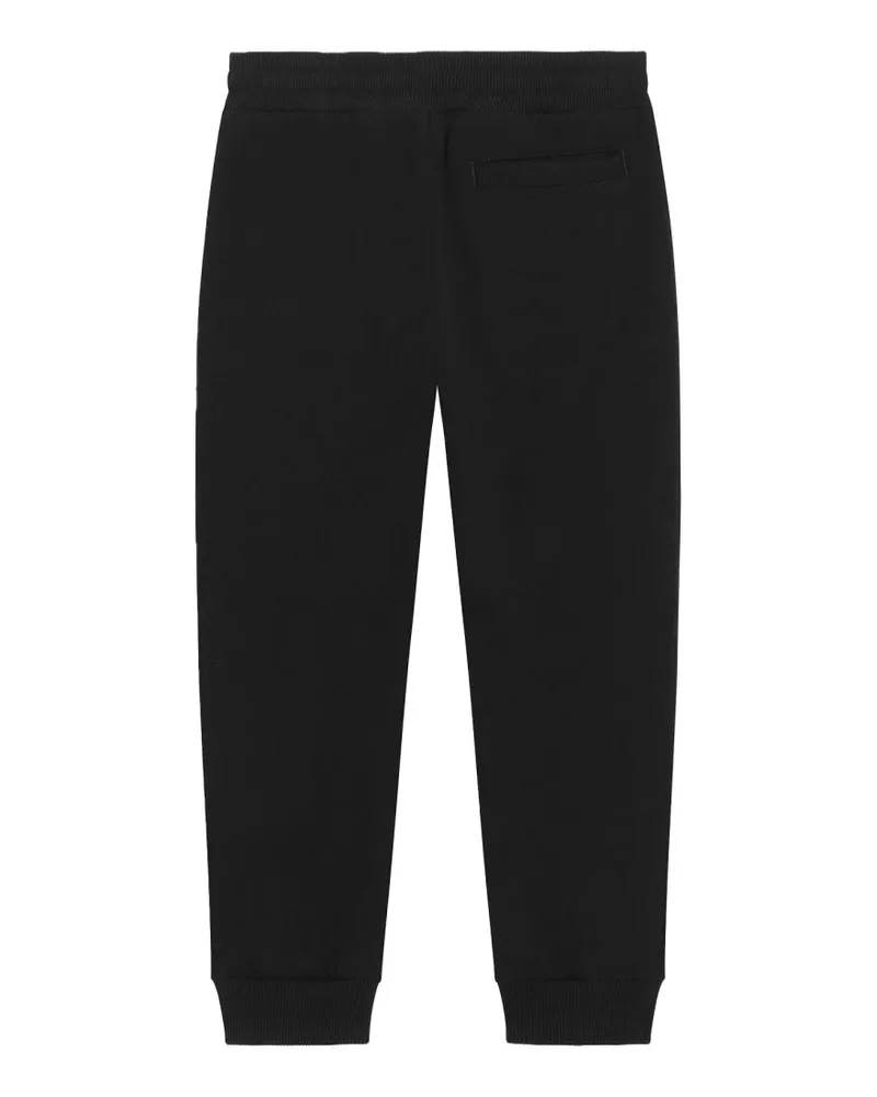 Dolce & Gabbana Pure Cotton Trousers — Black Black