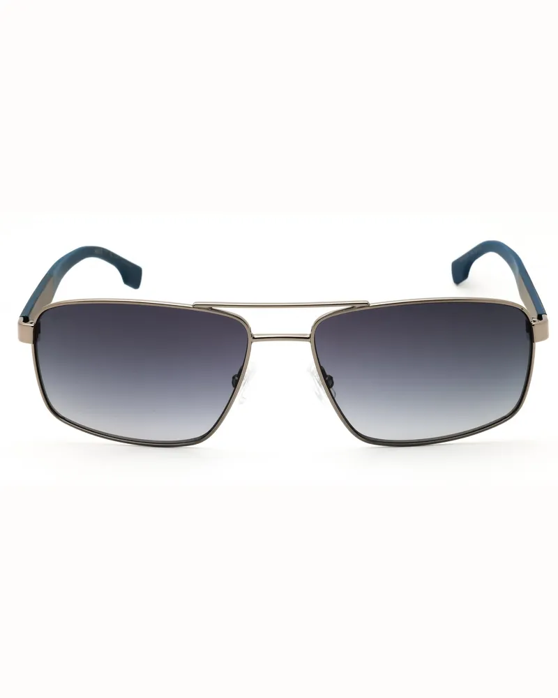 HUGO BOSS Men's 1580-S Sunglasses Blue Blue