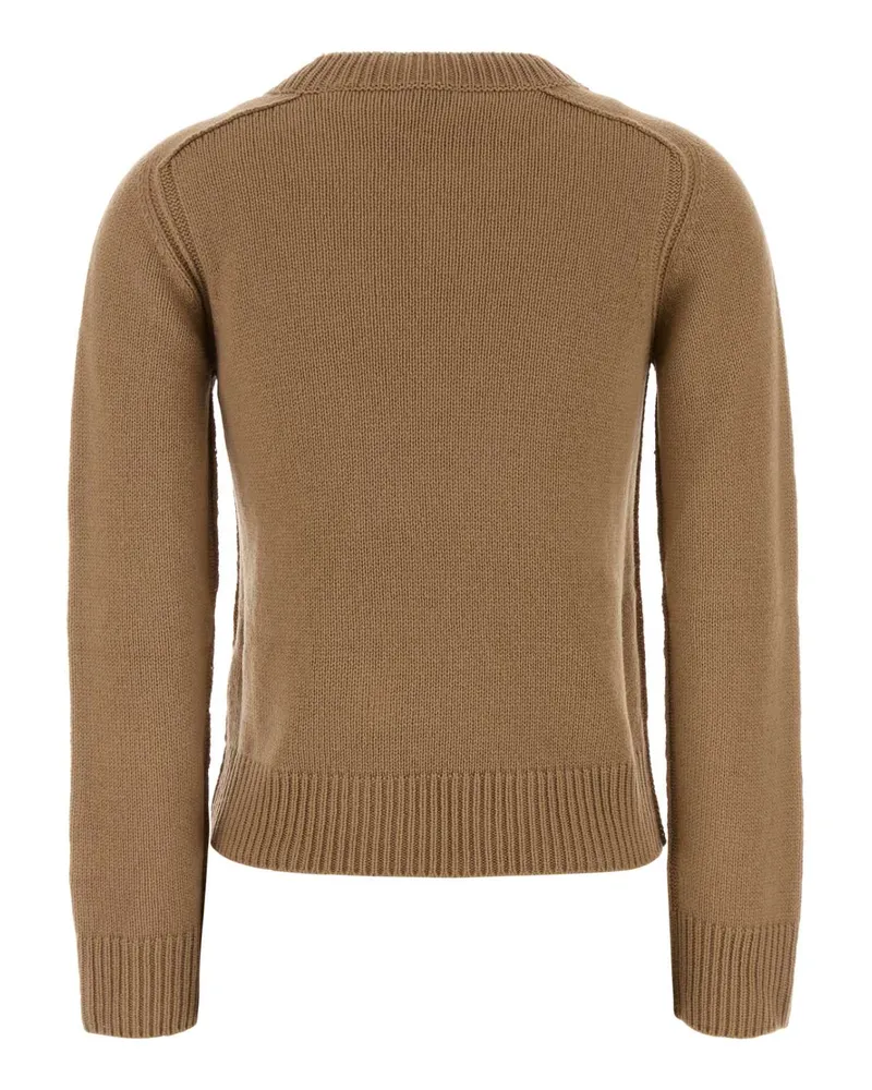 Burberry Wool Cashmere Sweater — Camel Camel