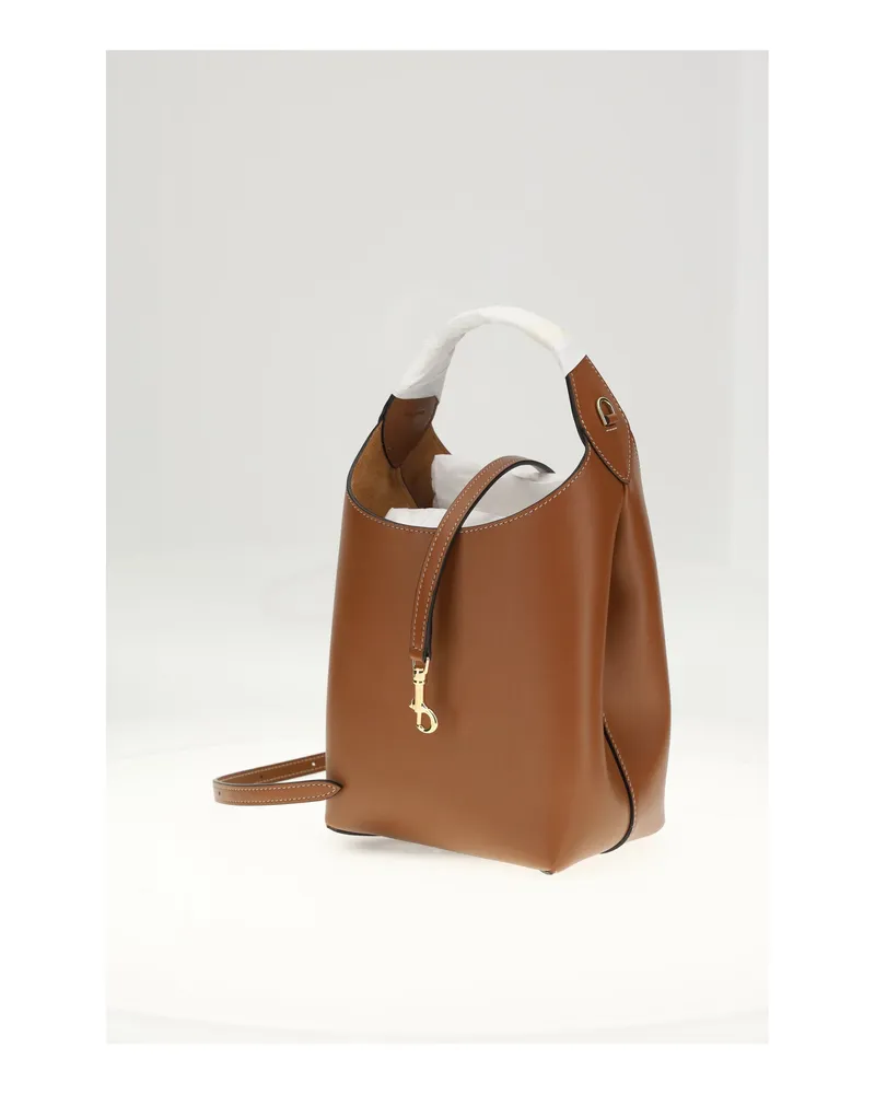 Celine Women's Shoulder Bag Teen Hobo Tan Leather Calf Brown