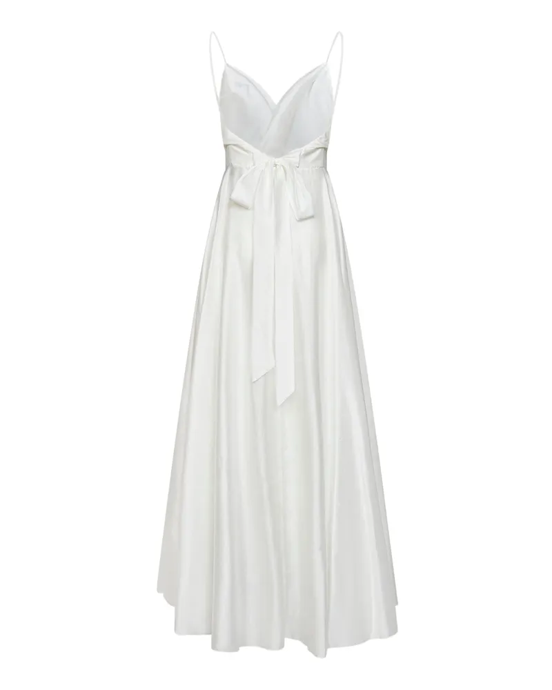 Blanca Women's Long Dress Lyocell Blend White White