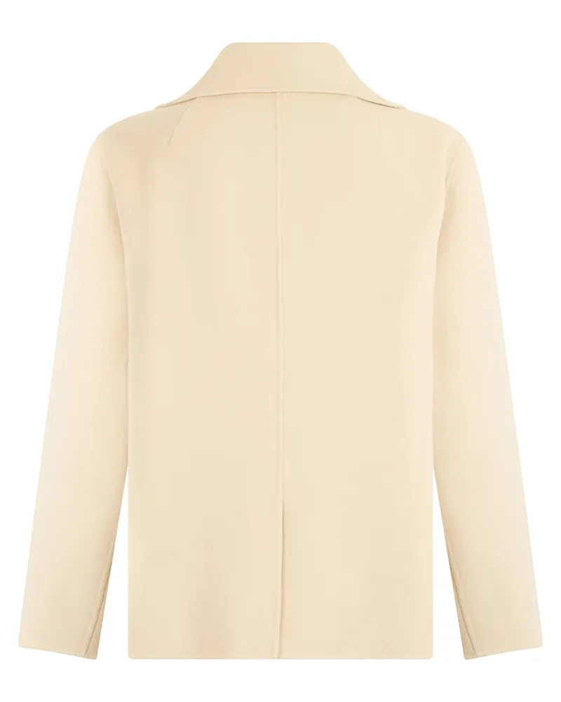 Max Mara Women's Wool Jacket Margot Vanilla Beige