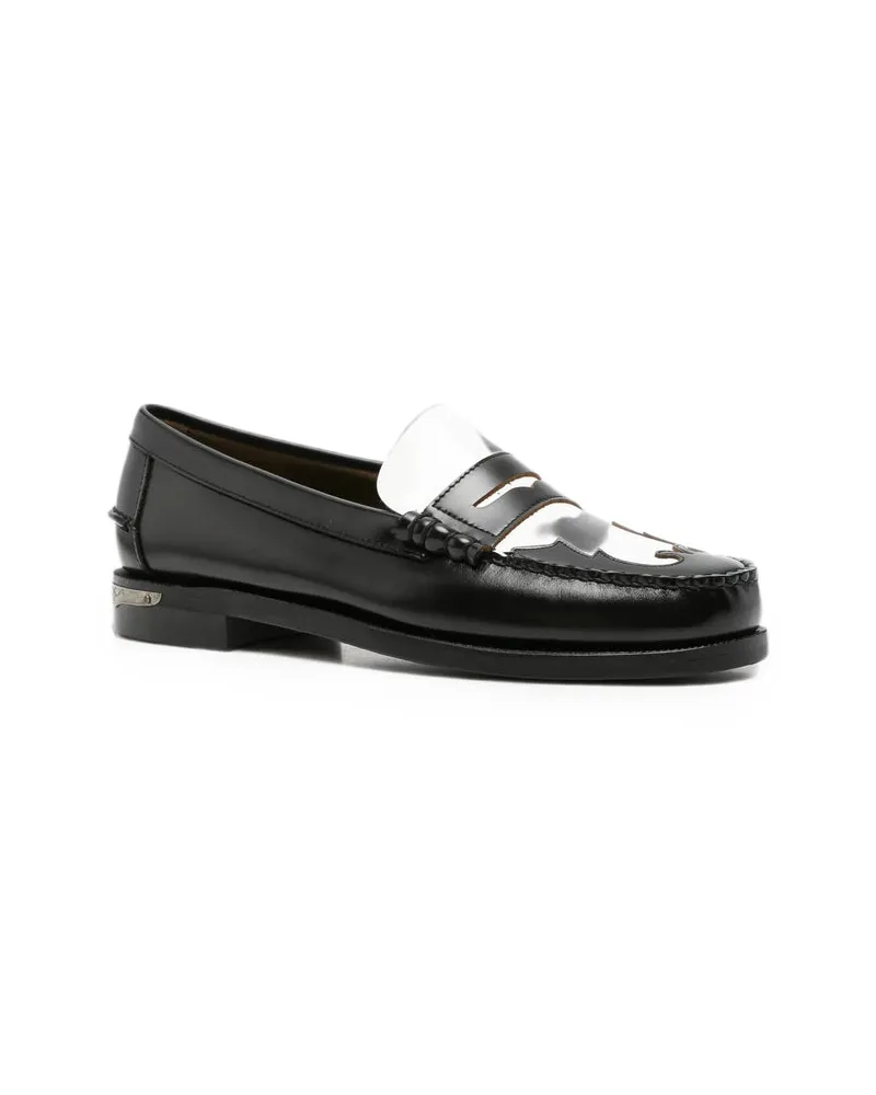 Sebago Dan Scarab Penny Loafer — Black Black