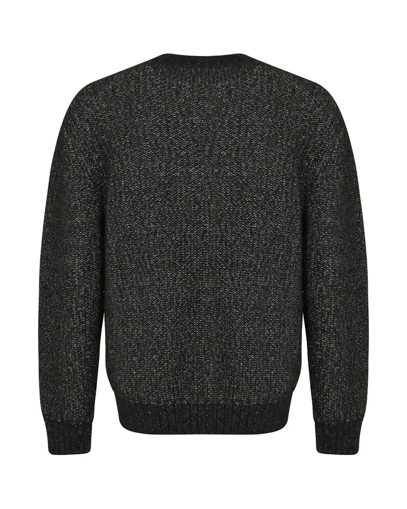 Loro Piana Men's Black Cashmere Sweatshirt Clothing Black