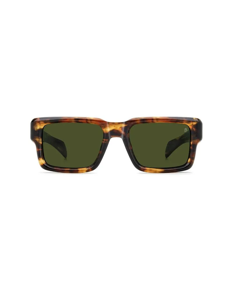David Beckham Men's Sunglasses Havana Acetate Havana