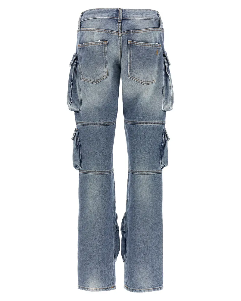 ATTICO Cargo Pants — Blue Blue