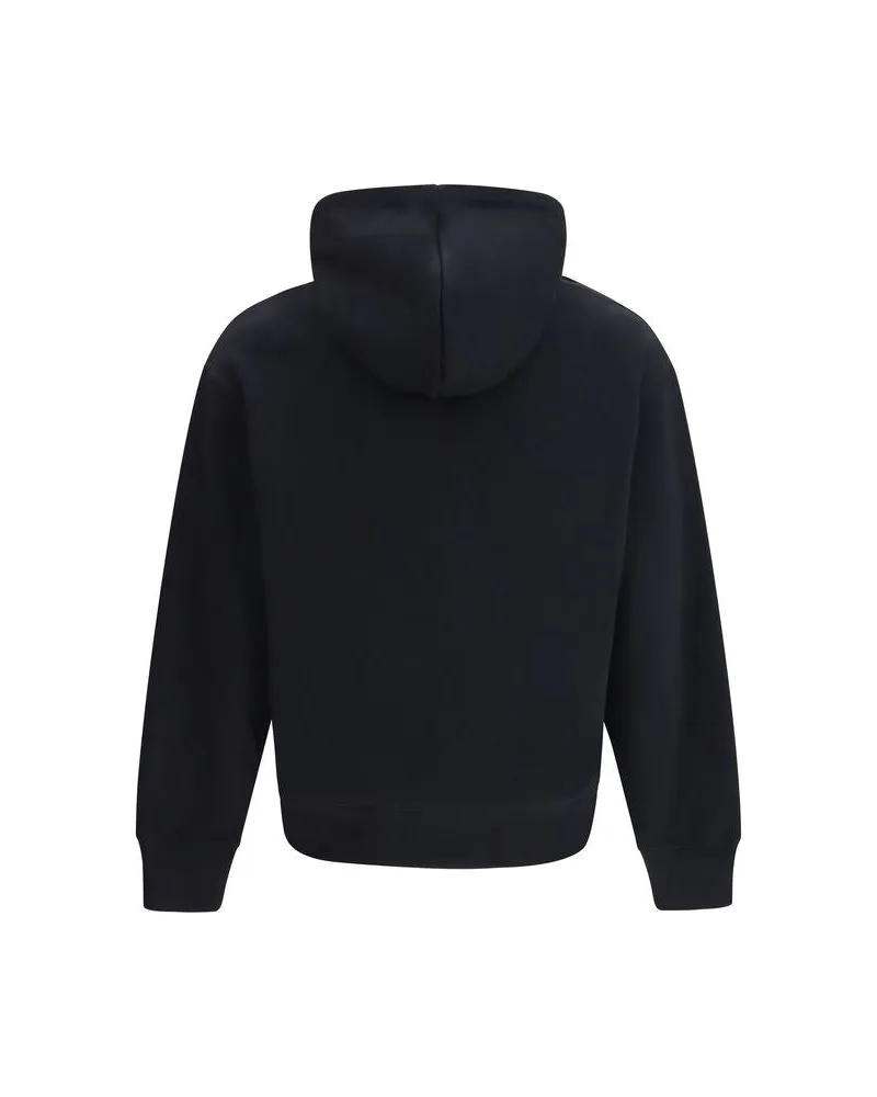Kitsuné Men Black Cotton Sweatshirt Clothing Black