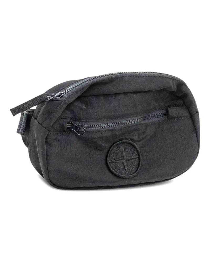 Stone Island Boys' Clutch Bag Black Polyamide Fibre Black