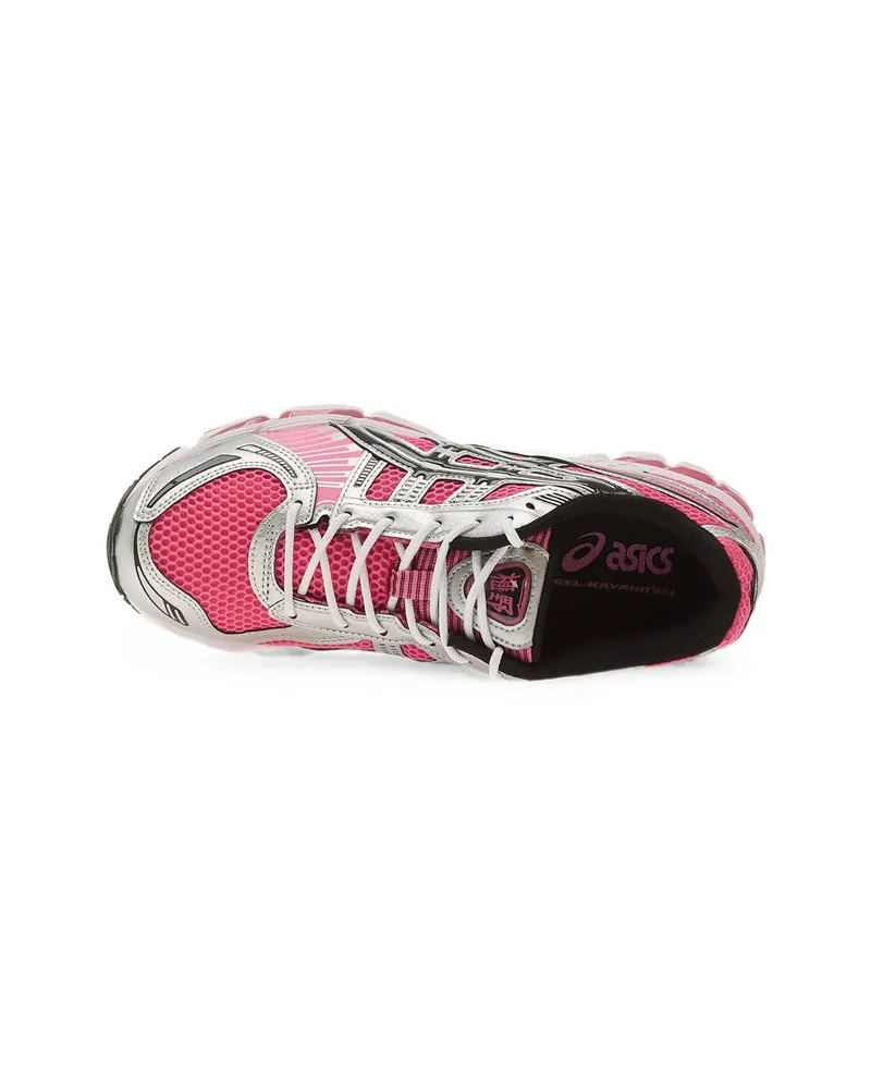 Asics Mesh and Metallic Sneakers — Pink Pink