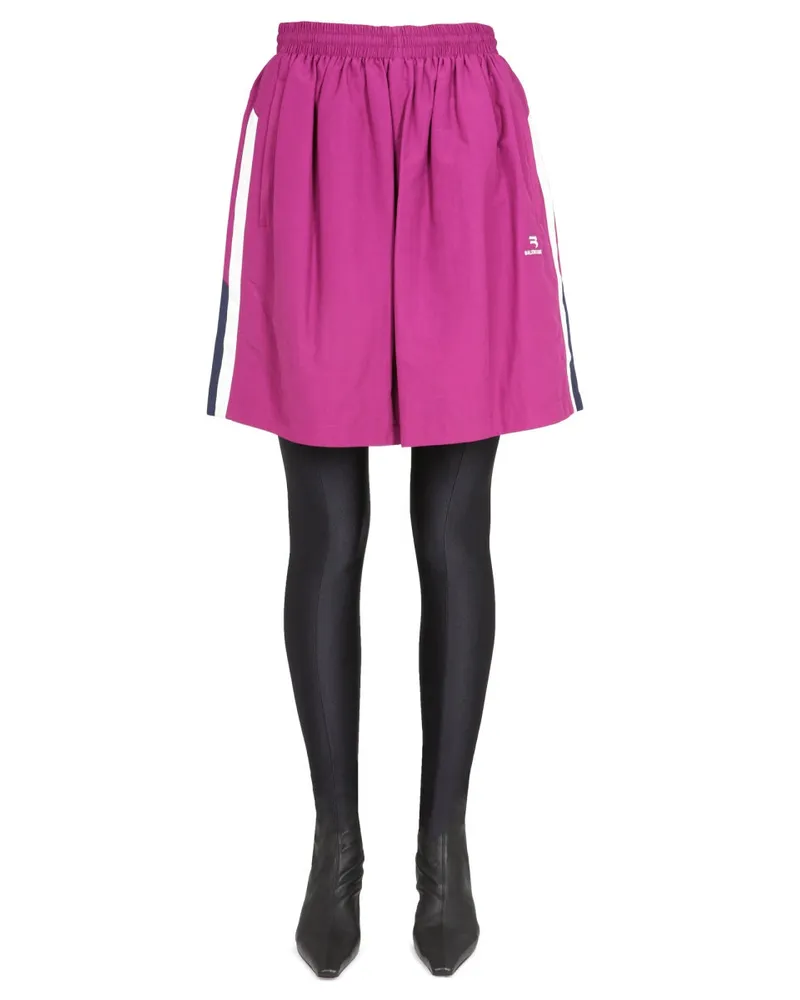 Balenciaga Sporty B Skirt — Purple Purple