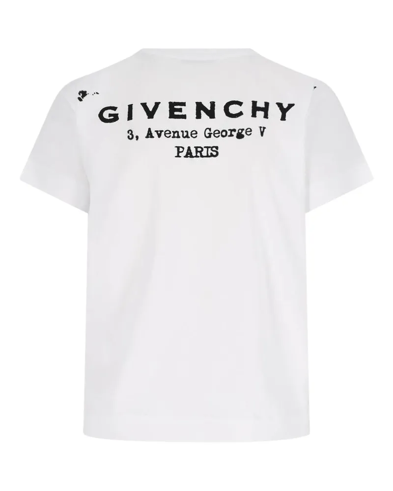 Givenchy Women's T-Shirts And Polos White Cotton White