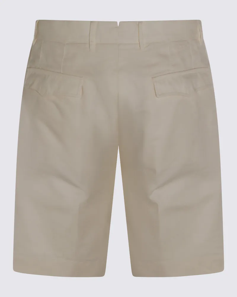 Incotex Men's Shorts Off White _co Ea White