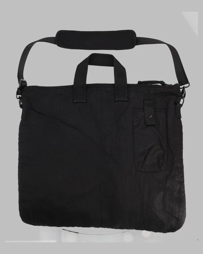 C.P. Company Nylon Shoulder Bag — Black Black