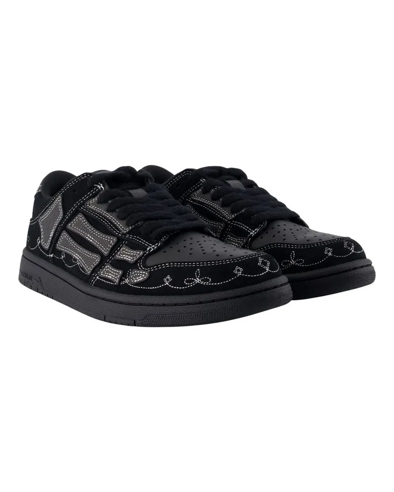 Amiri Western Skel Sneaker — Black 