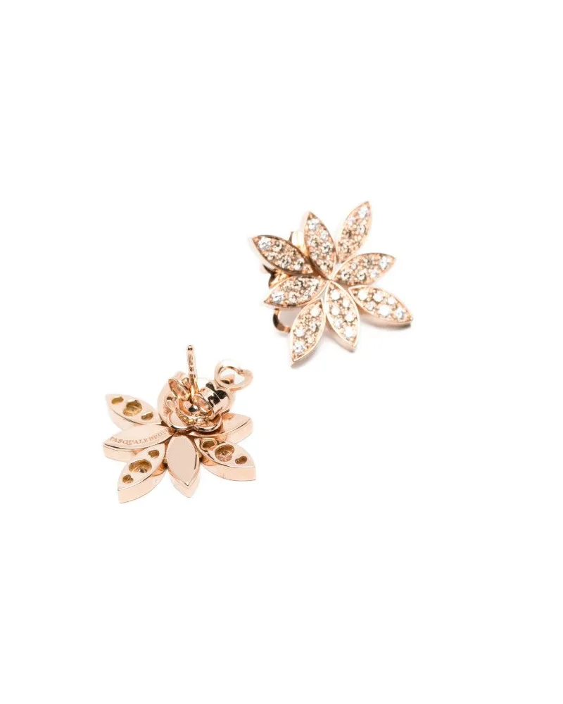 Pasquale Bruni Women's 18kt Rose Gold Ghirlanda Diamond Earrings Ss26 W Rose