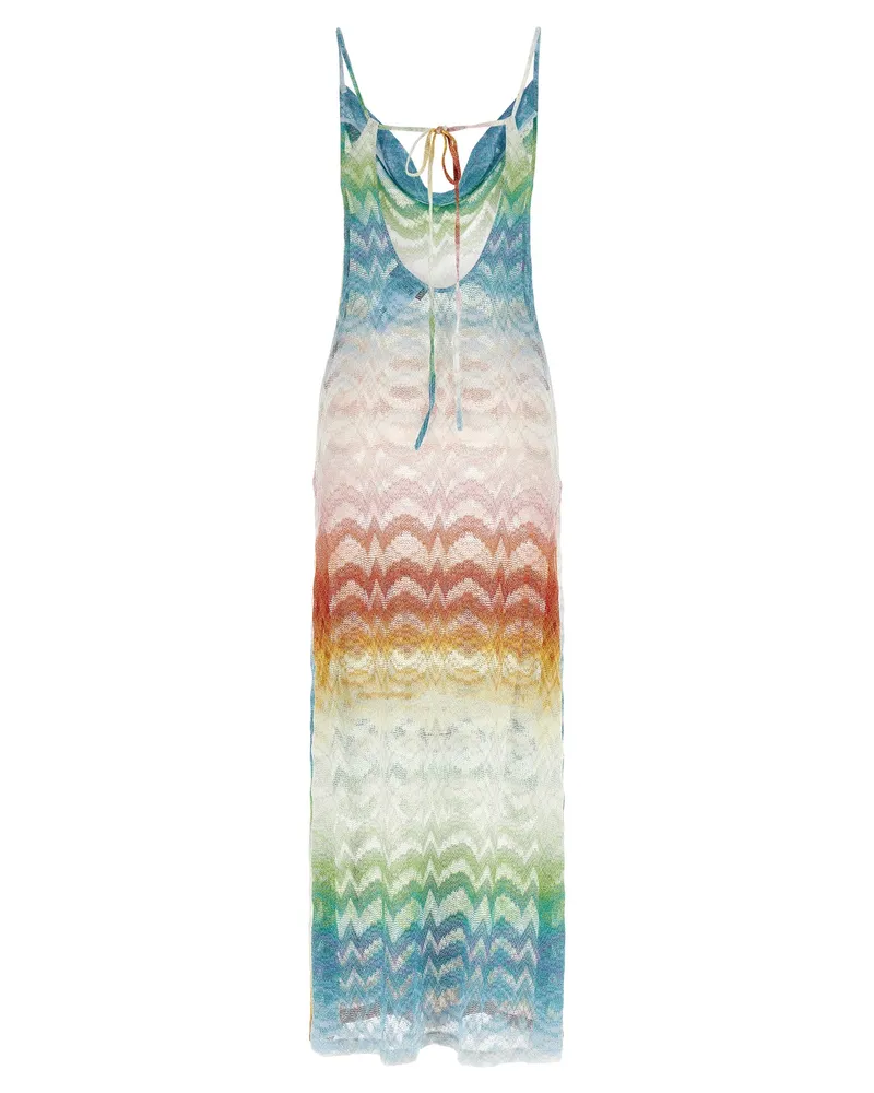 Missoni Women's Multicolor Viscose Casual Dress Multicolor