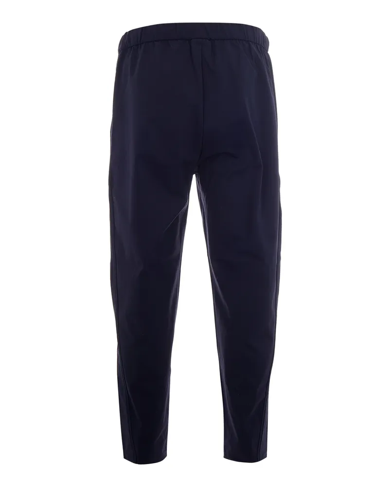 EA7 Men's Technical Trousers Blue Polyamide Blue