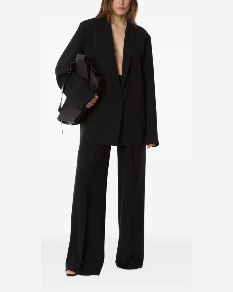 Alberta Ferretti Women's Suit Black Viscose Dress Black