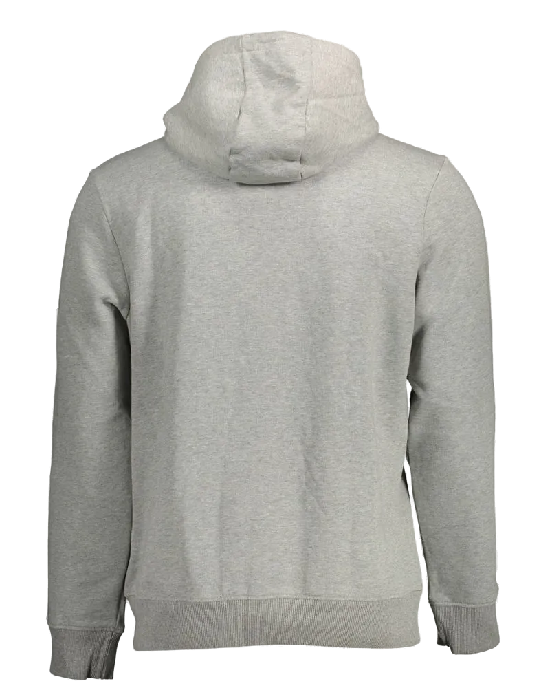 Napapijri Organic Cotton Hoodie — Gray Gray