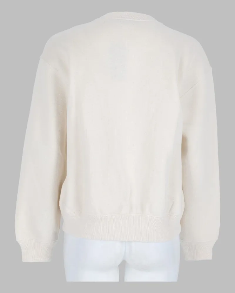 Ralph Lauren Logo-Printed Cotton Blend Sweatshirt — White White