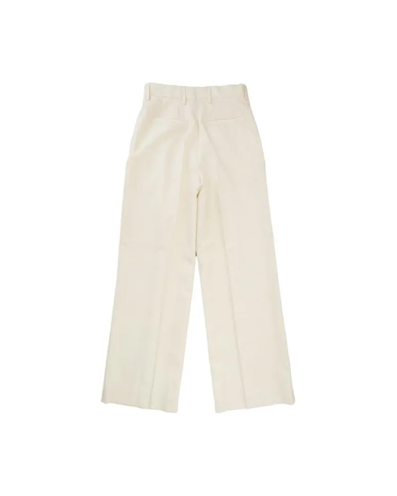 Officine Generale Elia Trousers — White White