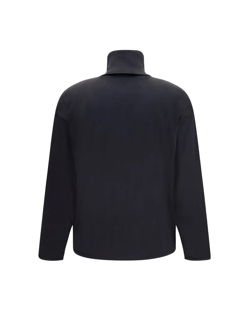 Gucci Women's Black Silk Sweatshirt Clothing Black