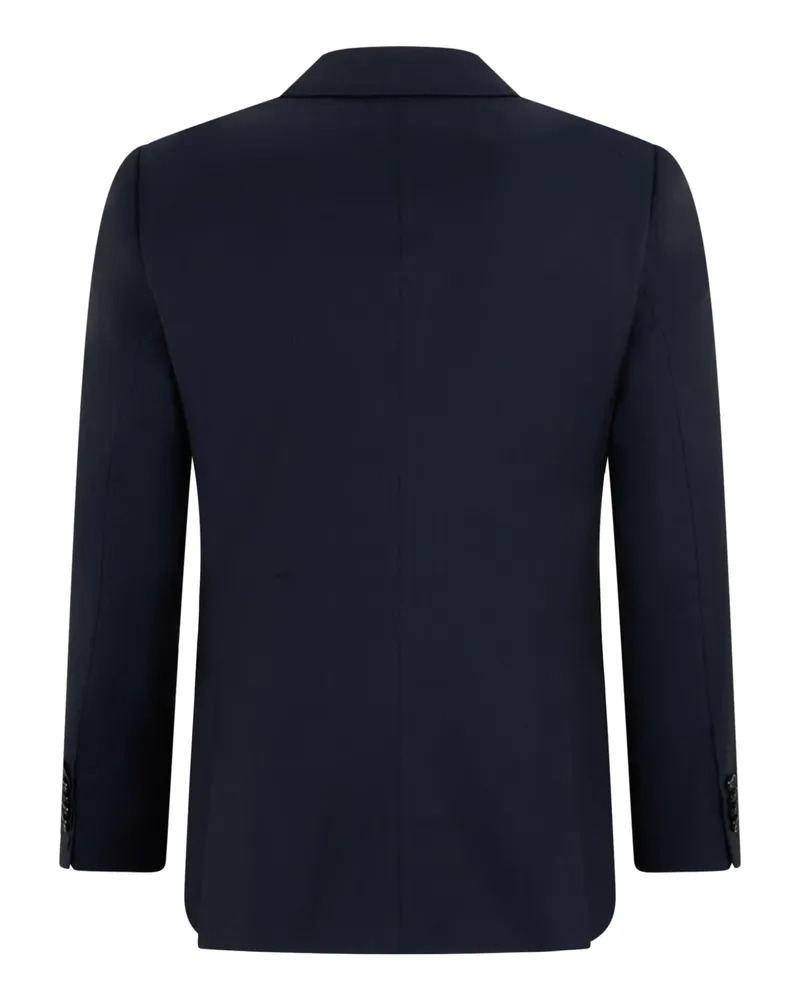 HUGO BOSS Men's Single-Breasted Wool Jacket Dark Blue Virgin Suit & Dinner Navy