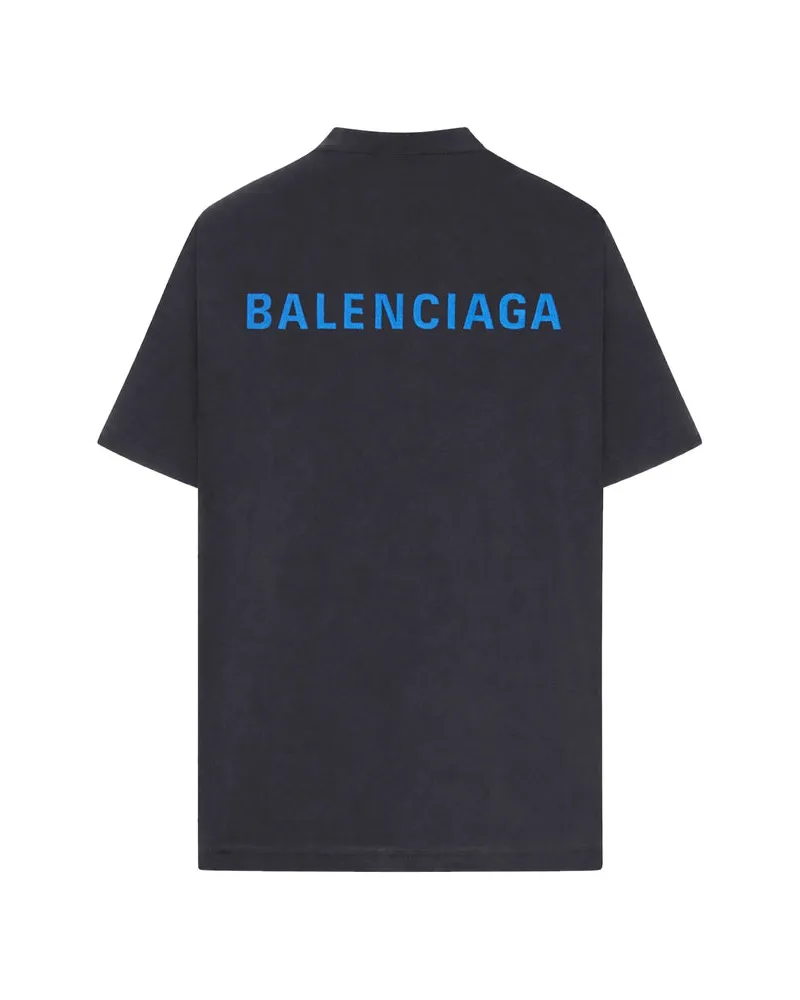 Balenciaga Ttvj T-Shirt — Black Black