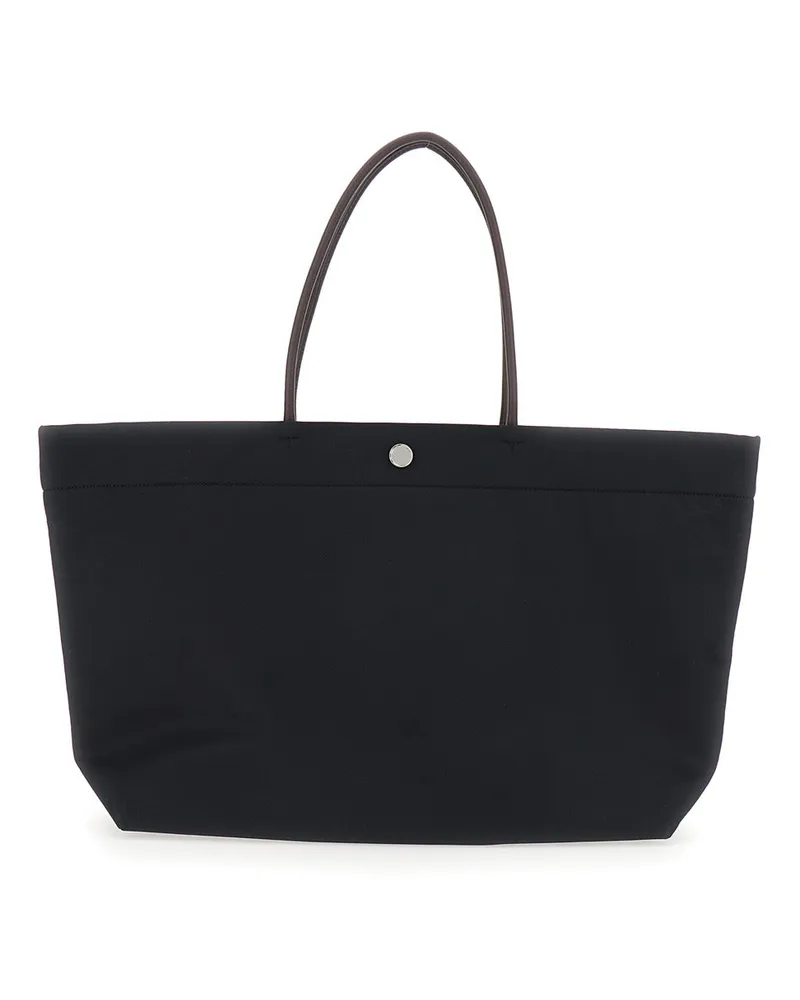 Tory Burch Women's Tote Bag Ella Twist Black Ecoleather Polyamide Black
