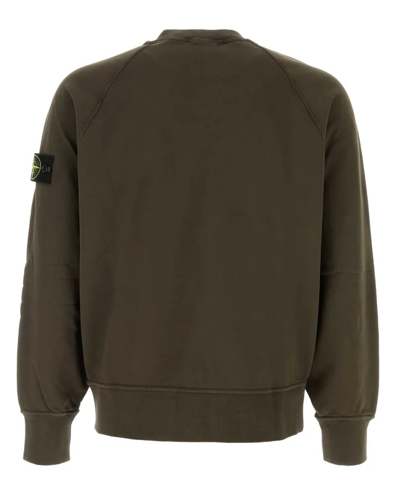 Stone Island Coalgrey Felpe Exterior: Cotton Sweater Gray