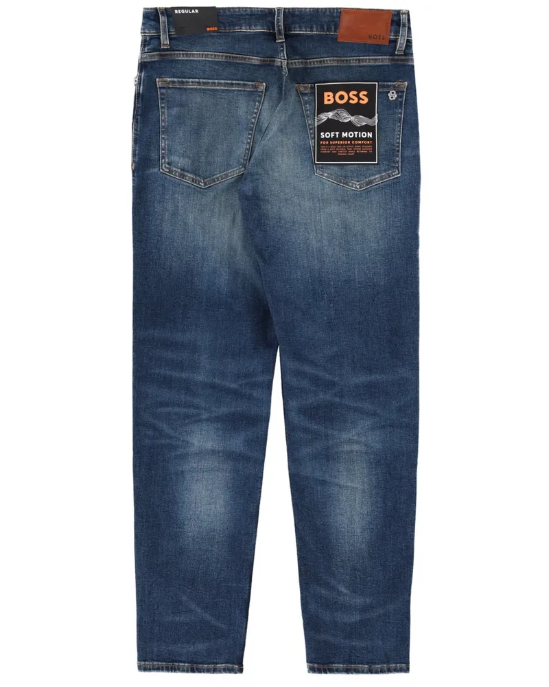 HUGO BOSS Cotton Denim Jeans — Blue Blue