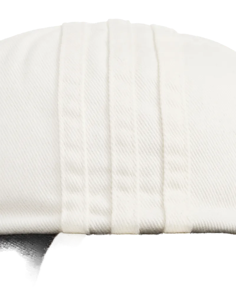 Y-3 KT3211 Striped Logo Baseball Cap — White White