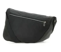 Lamb Leather Belt Bag — Gray