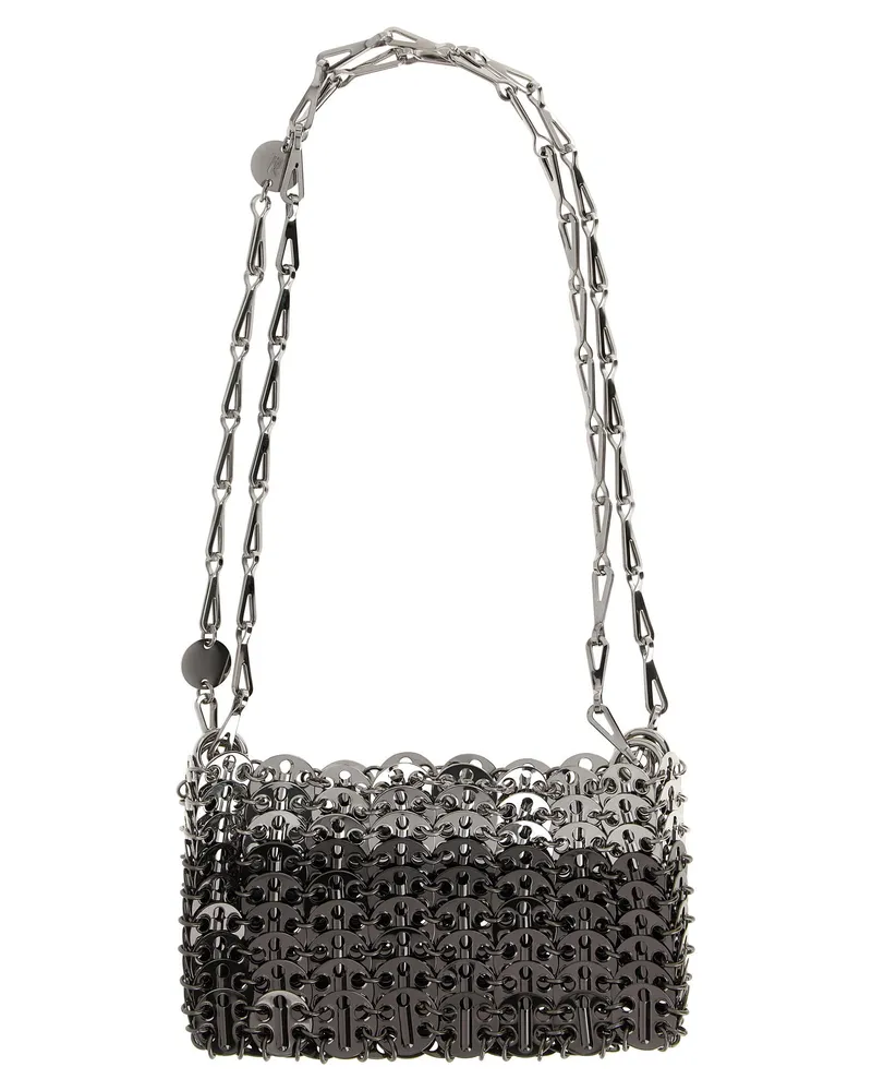 Paco Rabanne 1969 Skyline Nano Shoulder Bag — Silver Silver