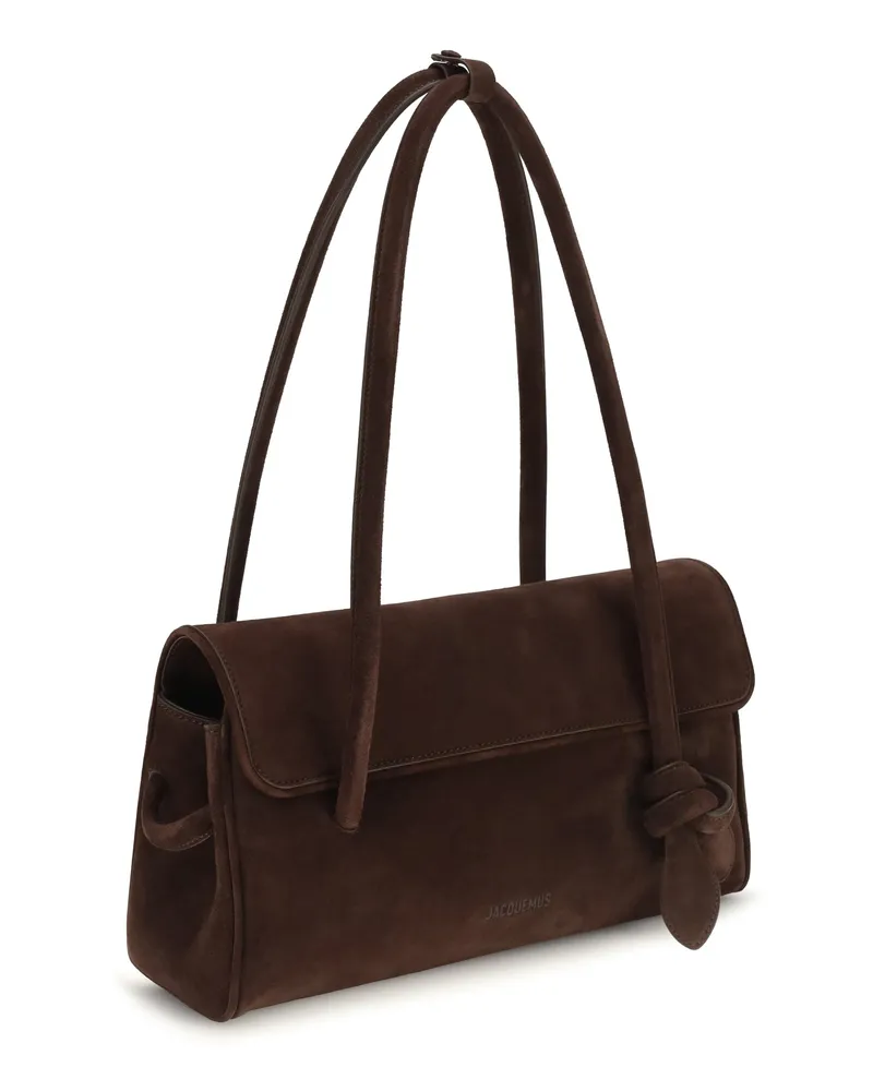 Jacquemus Le Turismo Long Shoulder Bag — Brown Brown