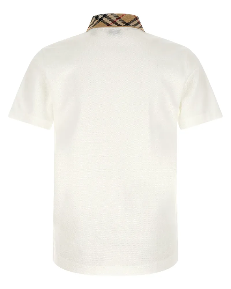 Burberry Evan Polo Shirt — White White