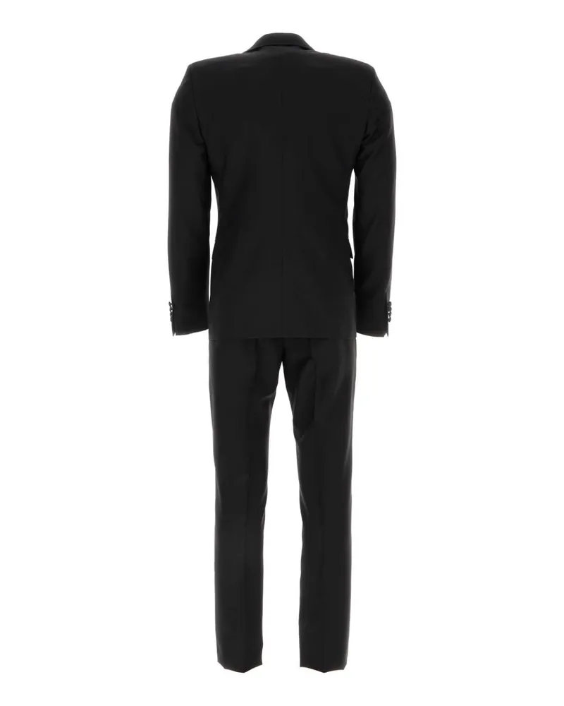 Prada Men's Black Wool Blend Tuxedo Nero Wmwo Completi Black
