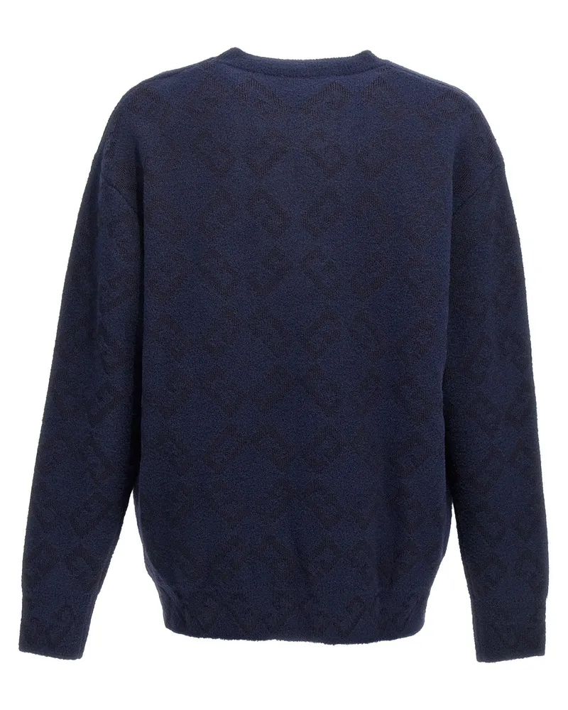 Givenchy Logo-Embroidered Sweater — Navy Navy