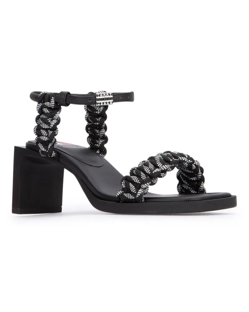 Tommy Hilfiger Women's Sandali Black Polyester Pes () Sandal Black