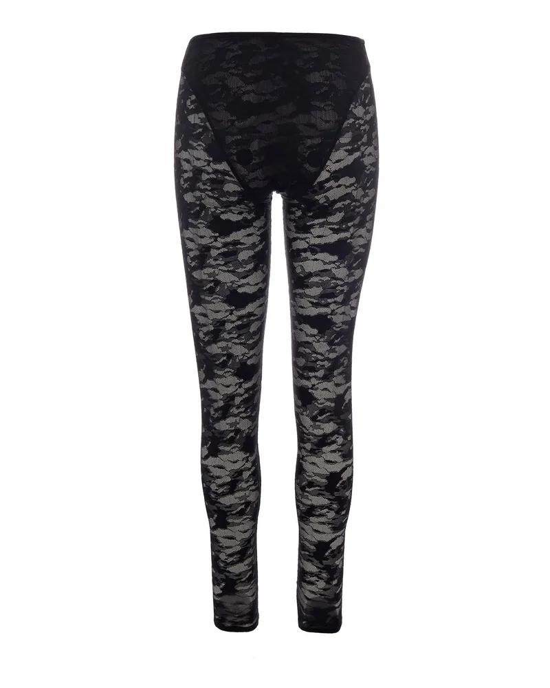Diesel Women Leggings Hayley Ebony Main: Polyamide Trousers Black