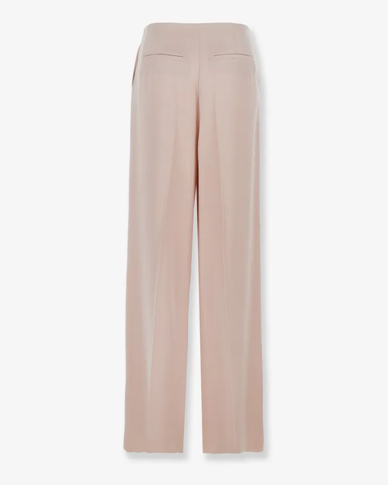 Pinko Women's Limoncello Satin Trousers Pink Acetate Pink