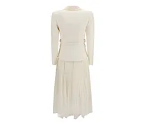 Women's Beige Polyester Cocktail Dress