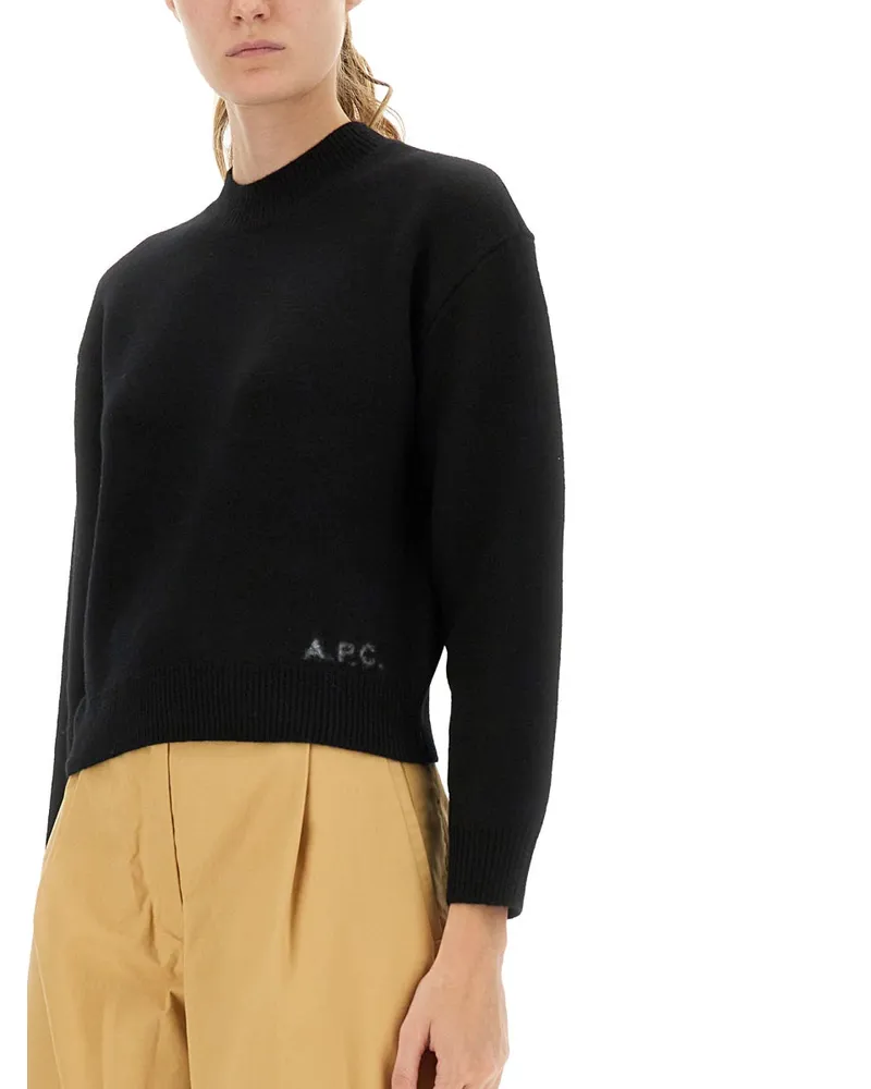 A.P.C. Esther Sweater — Black Black