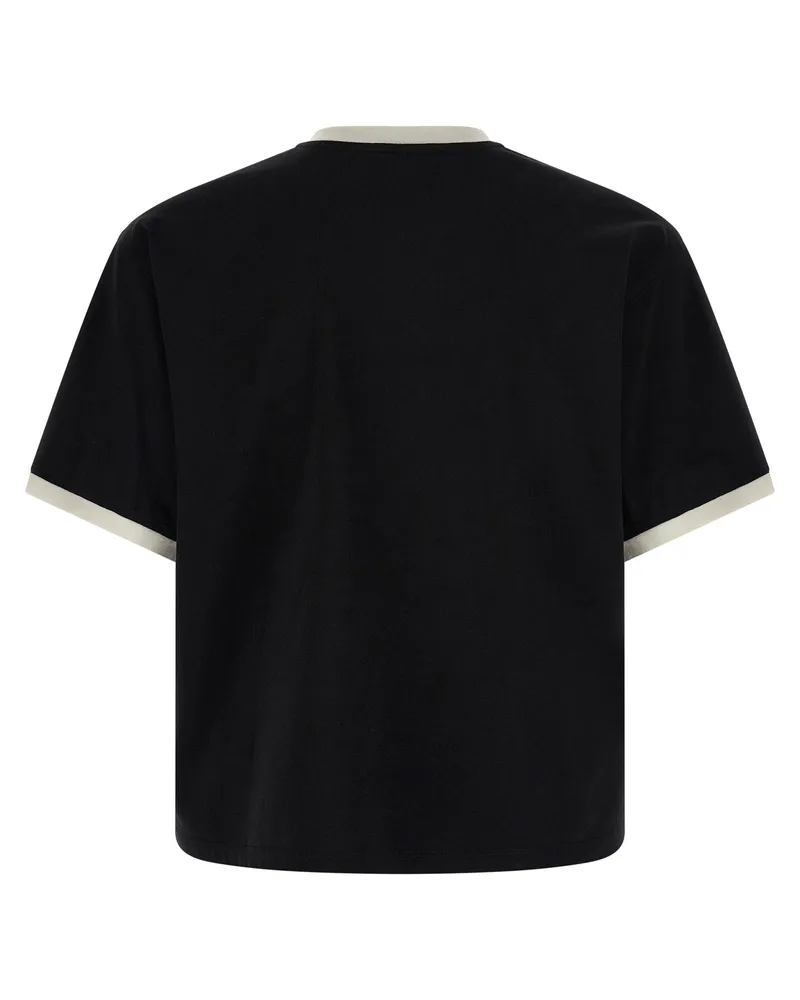 Versace Men's Black Cotton T-Shirt Black